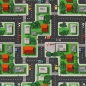 Preview: Baumwolle | Kim | Straße | Stadt Straßenteppich